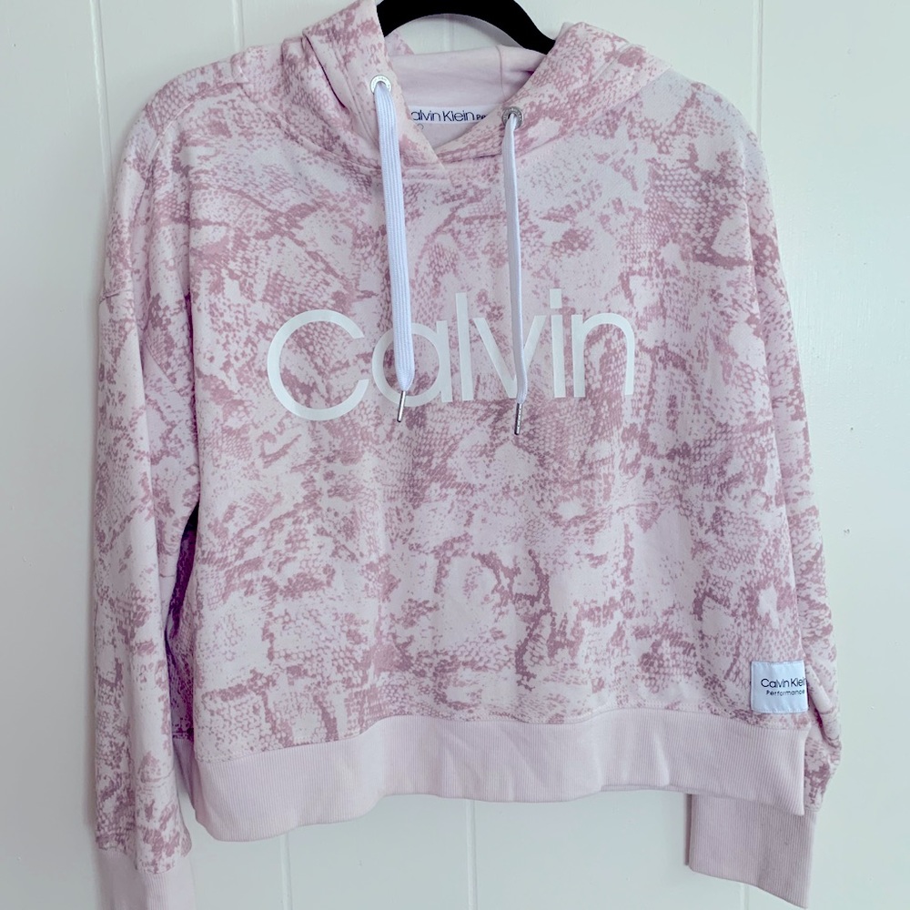 Calvin Klein cropped hoodie